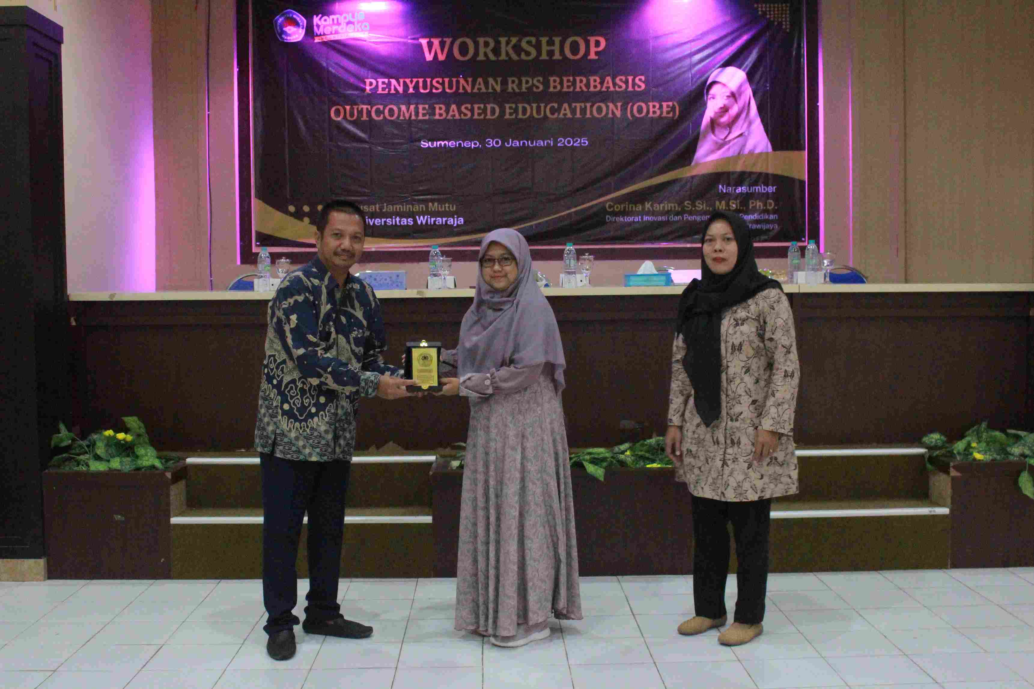 Workshop Penyusunan RPS Berbasis Outcome Based Education (OBE) Digelar di Universitas Wiraraja