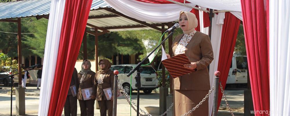 UPACARA BENDERA, MEMBUKA DIES NATAIES KE 29 UNIVERSITAS WIRARAJA SUMENEP