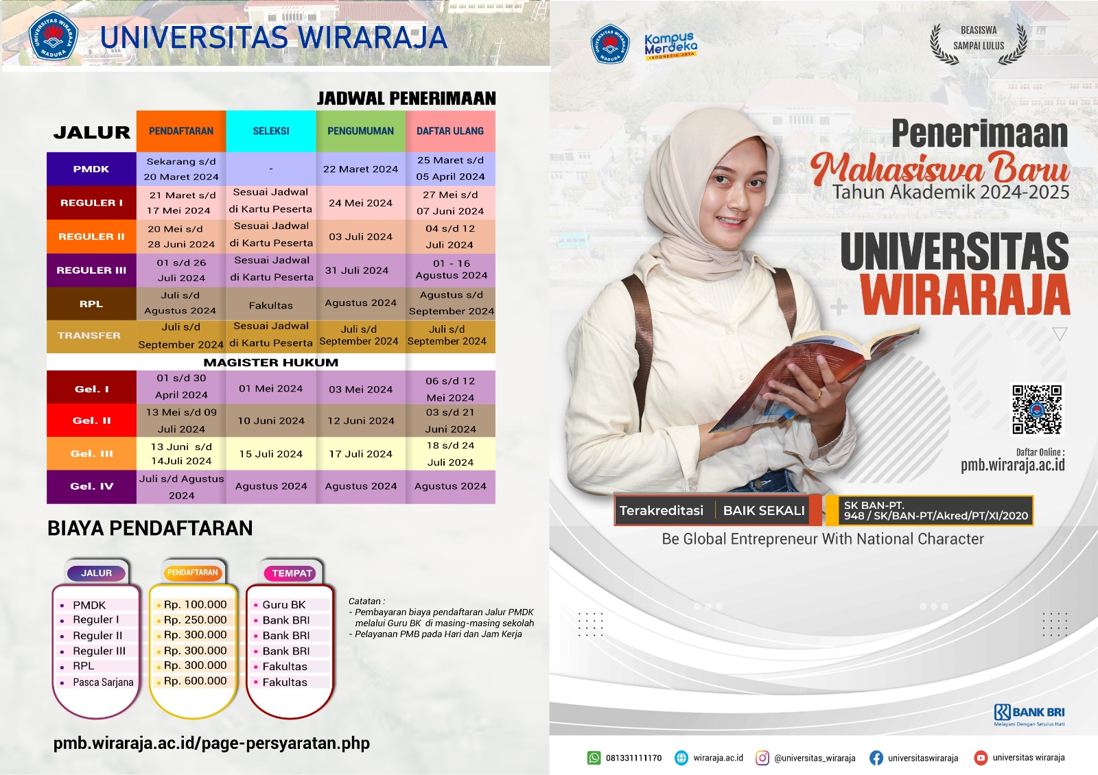 Penerimaan Mahasiswa Baru PMDK 2024