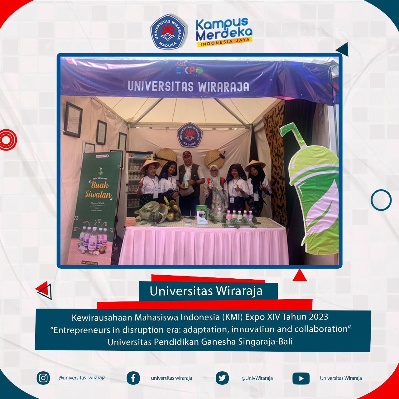 KEWIRAUSAHAAN MAHASISWA INDONESIA (KMI) EXPO XIV TAHUN 2023