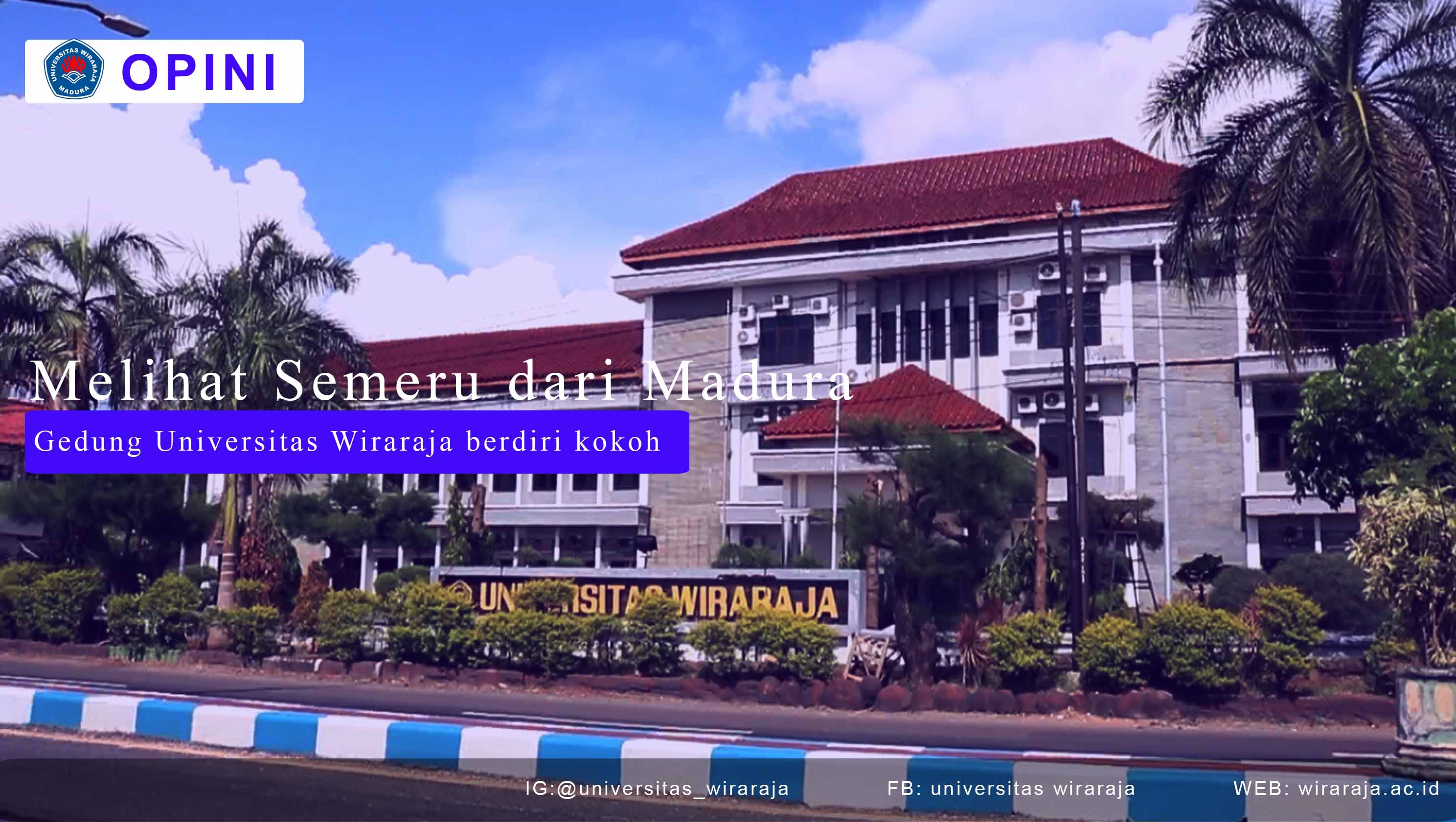 Melihat Semeru dari Madura