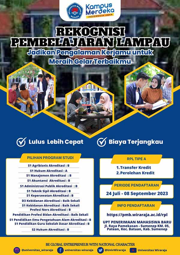 REKOGNISI PEMBELAJARAN LAMPAU - Universitas Wiraraja